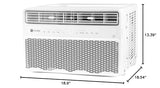 GE PROFILE PWDV08WWF Inverter Window Air Conditioner Unit 8,000 Energy Efficient AC Cooling up to 350 sq ft, White