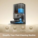 dreame D30 Ultra CE Robot Vacuum and Mop, 25,000Pa Powerful Suction | 0.41in Mop Lifting