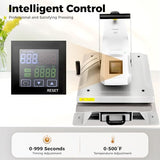 Heat Press Automatic Swing Away Sublimation Heat Transfer with with Intelligent Temperature Control System