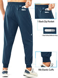 NORTHYARD Men's Athletic Running Pants Lightweight Quick-Dry Joggers Gym Seablue S