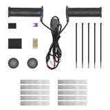 OXWIND Heated Grip with Thumb Warmer Kit, Heated ATV Grips, 12V 7/8 Electric Heating Motorcycle Hand Warmer, 5 +1 Heat Settings, IP67 Waterproof, Handlebar Heater Riding Gear Accessories