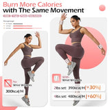 INDEPANDIA Wrist Ankle Weights for Women & Men, 2lbs Adjustable Weighted Bangles to Boost Calorie Burn & Strength, Arm & Leg Weights, Blush Beige