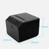 GRSJKRI Desktop Label Printer Adhesive Stickers Maker Thermal Printer