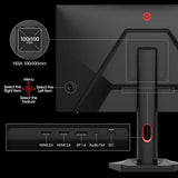 KOORUI 27 inch Mini-LED IPS Gaming Monitor, 200Hz 1ms, QHD 1440P HDR1000