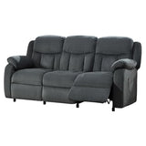 Jocisland 78" Power Reclining Sofa, Electric Recliner Couch, Dark Gray
