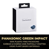 True Wireless Bluetooth Earbuds with Advanced Noise Cancelling, 3 Device Multipoint Connectivity (Midnight Blue) Technics