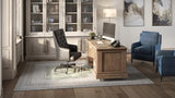 Vitrazza Glass Office Chair Mat 42x48+Tab, Chiaro, for Carpet & Hard Floors