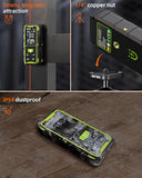 Tadeto Dual Laser Measuring Tool, 393FT/120M Bilateral Laser Measurement Tool Backlit LCD Display, Rechargeable Laser Measure with Ft/in/M Multiple