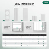 ZAFRO Inverter Portable Air Conditioners, 16000 BTU (12000 BTU SACC) Smart Portable AC Unit with Dual Hose/Ultra Quiet(38dB Upgraded)/Drainage-free/24Hrs Timer for Multi-Scenario Use, 2026 Upgraded