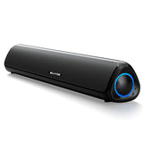Computer Speakers for Desktop PC, 20W HiFi Stereo PC Soundbar with Bluetooth 5.3 & 3.5mm AUX
