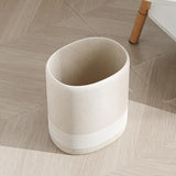 Haocoott Bathroom Trash Can, 1.6 Gallon Small Trash Can Cabinet, Simple Stone