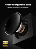 Bluedee Computer Speakers with Subwoofer, 2.1 PC Speakers with Deep Bass and 80W Peak Power,