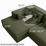 Oversized Power Sofa Bed Couch for Living Room Modern Large Sleeper Sofa Bed
