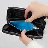 Bvlgari 284230 BvlgariBvlgariMan Men's Long Wallet Leather Black