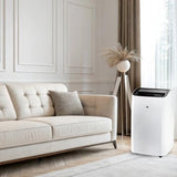 TCL H10PH36W 10,00 SACC BTU Smart Portable Air Conditioner with Heat, Fan & Dehumidifier Modes, 450 Sq. Ft, Remote Control, Compatible with Alexa/Google Assistant, Install Kit Included, White