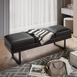 Furmax Waiting Room Chairs Faux Leather Office Guest Chair