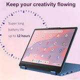 Lenovo IdeaPad Flex 3i Chromebook 12.2" 2-in-1 Laptop, Intel N100, 4GB DDR5