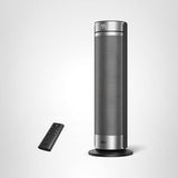 DREO Space Heater for Large Room, 23 Inch Electric Heaters for Indoor Use, 8 Safe Protection Tower, 70° Oscillation, PTC Ceramic with Thermostat and Remote, Quiet, 12H Timer, Bedroom, Office