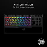 Razer BlackWidow V4 Mini HyperSpeed Wireless Hot Swappable 65% Gaming Keyboard