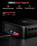 KAMRUI Mini PC AMD Ryzen 7530U 16GB LPDRR RAM 1TB SSD Micro Gaming Computer