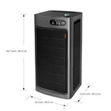 Jafända Air Purifier for Home Office Room Up to 6862 ft², Dual Carbon Air Filter Air Cleaner, Smart Whole House HEPA Air Purifiers