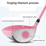 Golf Clubs Set, Complete Golf Clubs for Women, Golf Learning Set, Carbon Alloy 11 Clubs + 1 Ball Bag, Right Hand