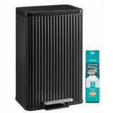 SONGMICS Trash Can, 13 Gallon (50 L) Garbage Can for Kitchen