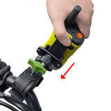 UAYESOK Handheld Radio Handlebar Mount, Speaker Mic Holder for Bicycle, Motorcycle, Vehicle
