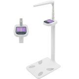 Professional Ultrasonic Medical Scale w/LCD Display Digital Physician Scale Height and Weight Scale for Measuring BMI Body Fat Muscle Calories and More