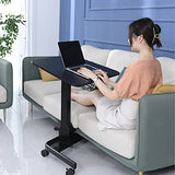 EWRCVBVCA Height Adjustable Laptop Stand on Wheels