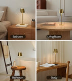 3 Pack Cordless Table Lamp, Battery Operated Lamp - Portable Waterproof Rechargeable Table Lamp