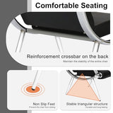 kinbor Waiting Room Bench with Armrest - Lobby Reception Chairs