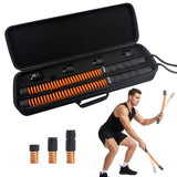 ATIVAFIT Ropeless Battle Rope for Home Gym, Adjustable Resistance Cordless Battle Ropes with 4 Weight Blocks & Storage Case, Full Body Workout Equipment for HIIT, Cardio & Strength Training for Men & Women