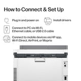 Wireless All-in-One Color Laser Printer, Office Printer