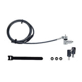 StarTech.com Universal Laptop Lock 6.6ft (2m), Security Cable for Notebooks Compatible with Noble Wedge/Nano/K-Slot