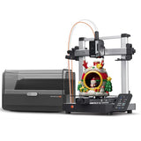 Anycubic Kobra 3 V2 Combo 3D PrinSmart Multicolor Printing Up to 600mm/s Print Speed,ter, Smart Multicolor Printing Up to 600mm/s Print Speed, Active Filament Drying Enhanced Auto-Leveling for Higher Success Rates, 10.0'' x 10.0'' x 10.2''