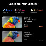 OMTech Spectra Pro A3+ UV Printer with Dual F1080 Printheads