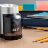 School Smart Vertical Electric Pencil Sharpener, For Classroom, Home, and Office Use