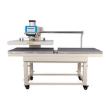 28x36 Large Format Heat Press Machine - Commercial Pneumatic Dual Platen T-Shirt Heat Press with Up Sliding Design