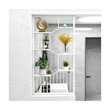 Metal Room Divider Privacy Screen Decorative Entryway Partition
