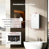 CAMPLUX Climatech 7 Tankless Water Heater Propane 4.22 GPM Up to 5 GPM, 102000 BTU On Demand Instant Tankless Hot Propane Water Heater Indoor, LPG