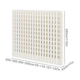 This Portable Folding Privacy Screen 197x17x110in Temporary Room Divider