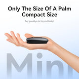 Wireless Mouse Mini Small Finger Bluetooth Mouse with TF Card Reader,Silent Pocket Portable Handheld Tiny Compact USB Travel Optical Mice for PC Laptop Computer Macbook Tablet Kids Women Men Gift