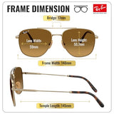 Ray-Ban RB8097 WILLIAM TITANIUM Sunglasses with Official Eyewear Kit