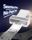 Replaceable Print-Head Bluetooth Thermal Label Printer with Paper Holder