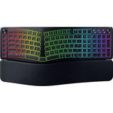 Razer Pro Type Ergo Wireless Split Ergonomic RGB Keyboard: Adjustable Tilt, Wrist Rest, Natural Typing