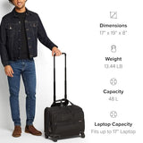 TUMI - Alpha Deluxe Expandable 4-Wheeled Laptop Briefcase - 15 Inch Computer Bag for Men