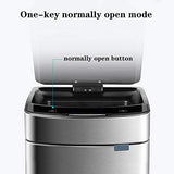 RASRGTRQ Garbage Recycling Bin Large Capacity Household Kitchen Rechargeable Trash Can