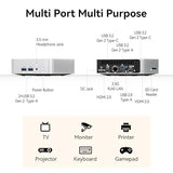 GEEKOM A5 Pro Premium Mini PC,AMD Ryzen5 7530U|16GB RAM(up to 96GB)+1TB SSD