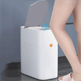 FWTCVB Automatic Sensor Trash Can for Kitchen Corner Smart CAN Sump Dump Bathroom Bin
